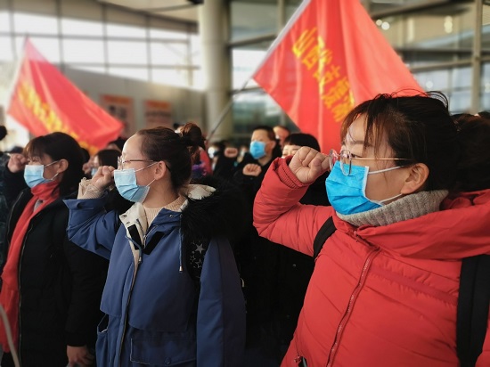 “晉”全力：山西省第七批支援湖北醫(yī)療隊110人啟程